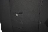                                                    Parker pamut elasztikus slim zakó - Fekete Férfi kabát, zakó